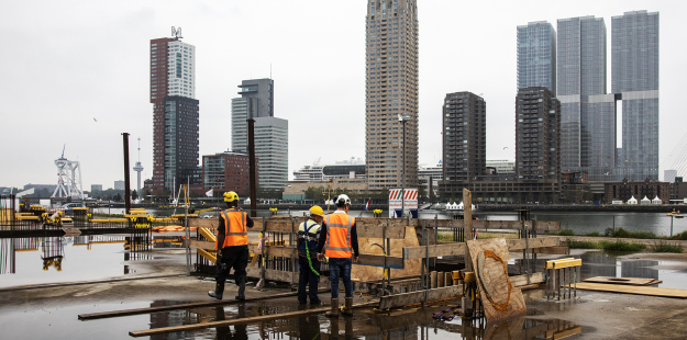 Binnenstedelijk bouwen Parkeergarage The View Rotterdam