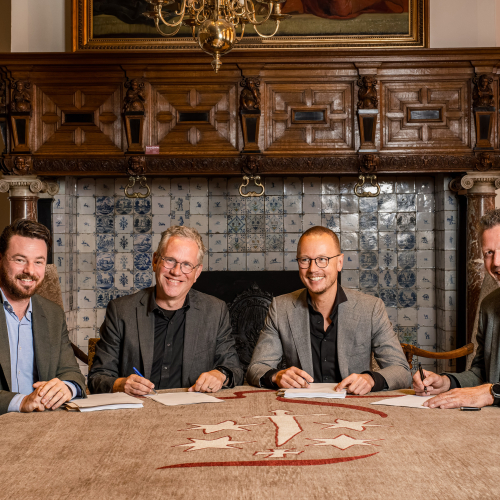 Tekenmoment OV-knoop Haarlem - Van Hattum en Blankevoort