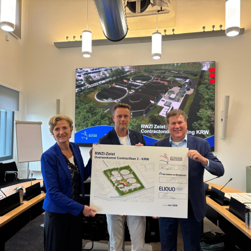 RWZI Zeist - Handtekening contract fase 2