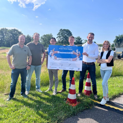 RWZI Haaren - Ondertekening