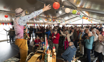 Cruquiusbruggen Opening omgevin