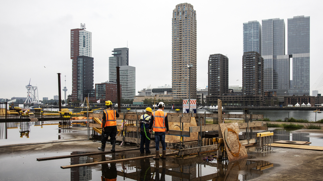 Binnenstedelijk bouwen Parkeergarage The View Rotterdam
