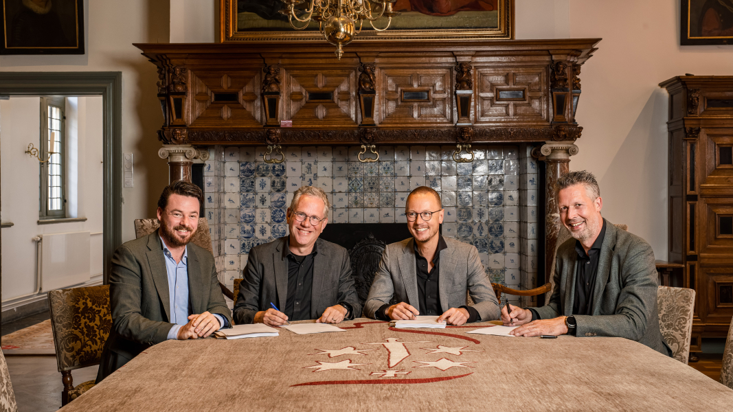 Tekenmoment OV-knoop Haarlem - Van Hattum en Blankevoort
