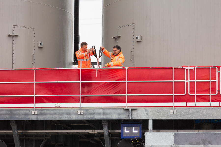 Opening Nieuwe slibontwateringsinstallatie Heerenveen 