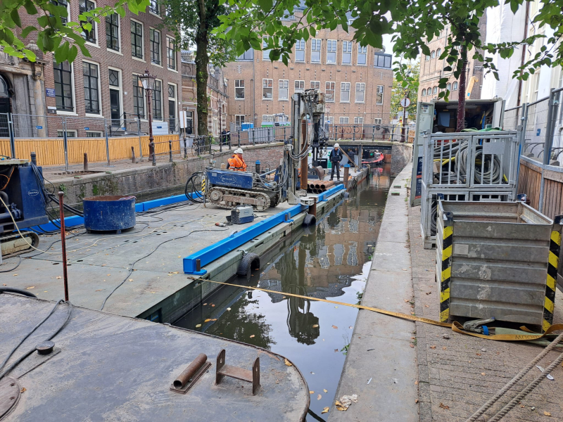 Grimburgwallen - werkzaamheden Amsterdam