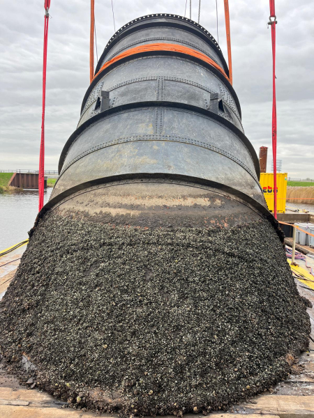 Gemaal Stroink - Oude buis