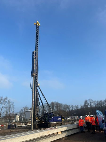 RWZI Wieringen - Start werkzaamheden