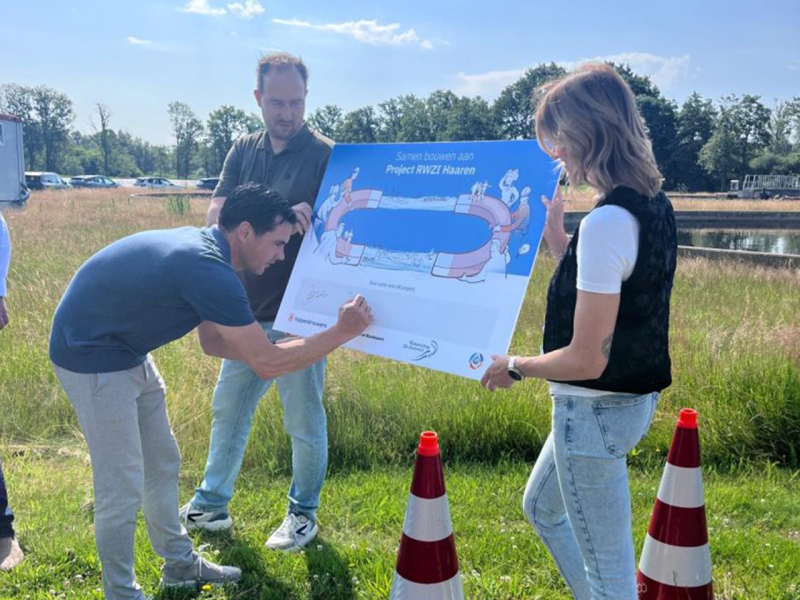 RWZI Haaren - Ondertekening 2