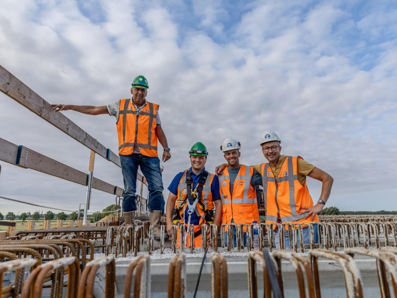Zuidwestboog Meteren - Eerste ligger