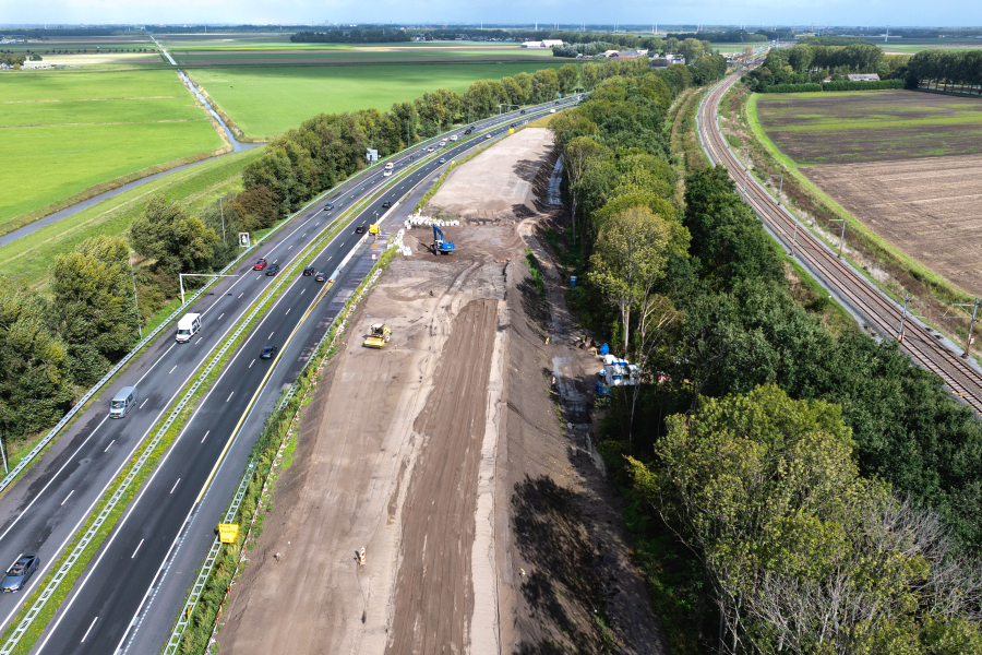 A44 Lisserdijk - Drone beelden