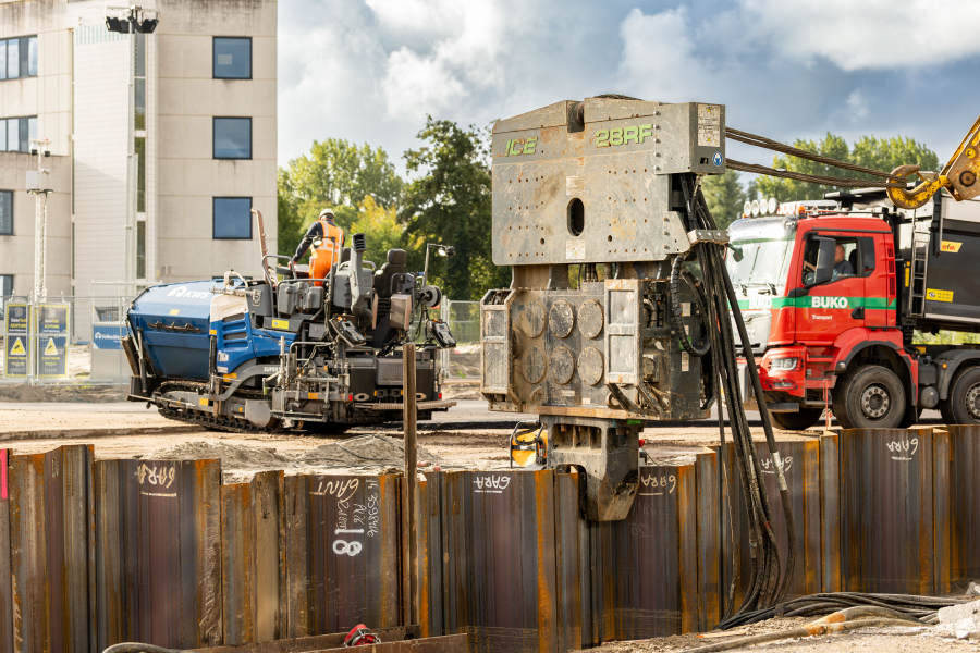 OV-Knooppunt Haarlem Spaarnepoort - Damwanden 3
