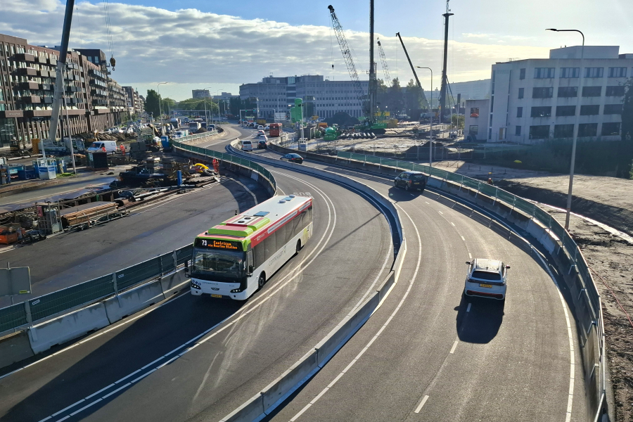 OV-Knooppunt Haarlem Spaarnepoort - Bypass klaar