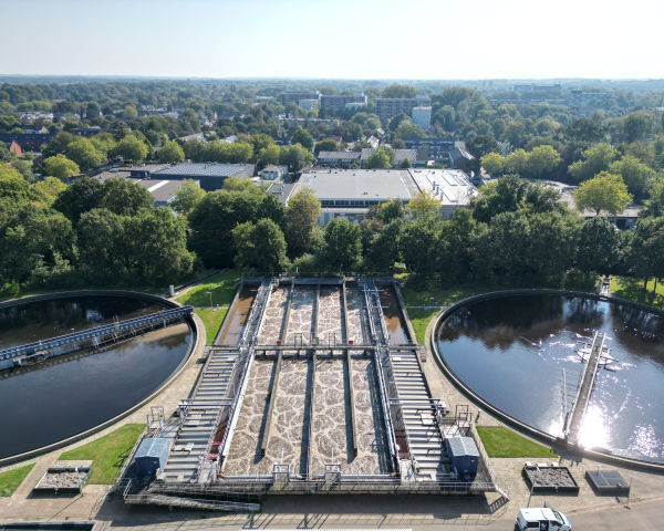 Nieuwe duurzame en circulaire rioolwaterzuivering in Zeist