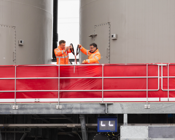 Opening Nieuwe slibontwateringsinstallatie Heerenveen 