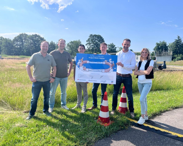 RWZI Haaren - Ondertekening