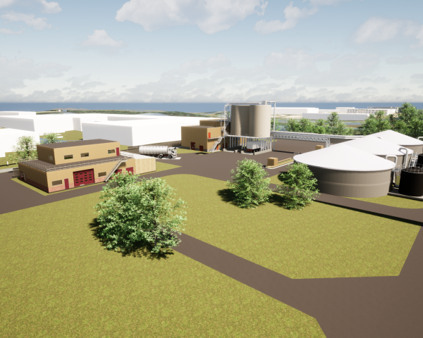 Tekening 1 Een impressie van de nieuwe slibontwateringsinstallatie in Heerenveen.png